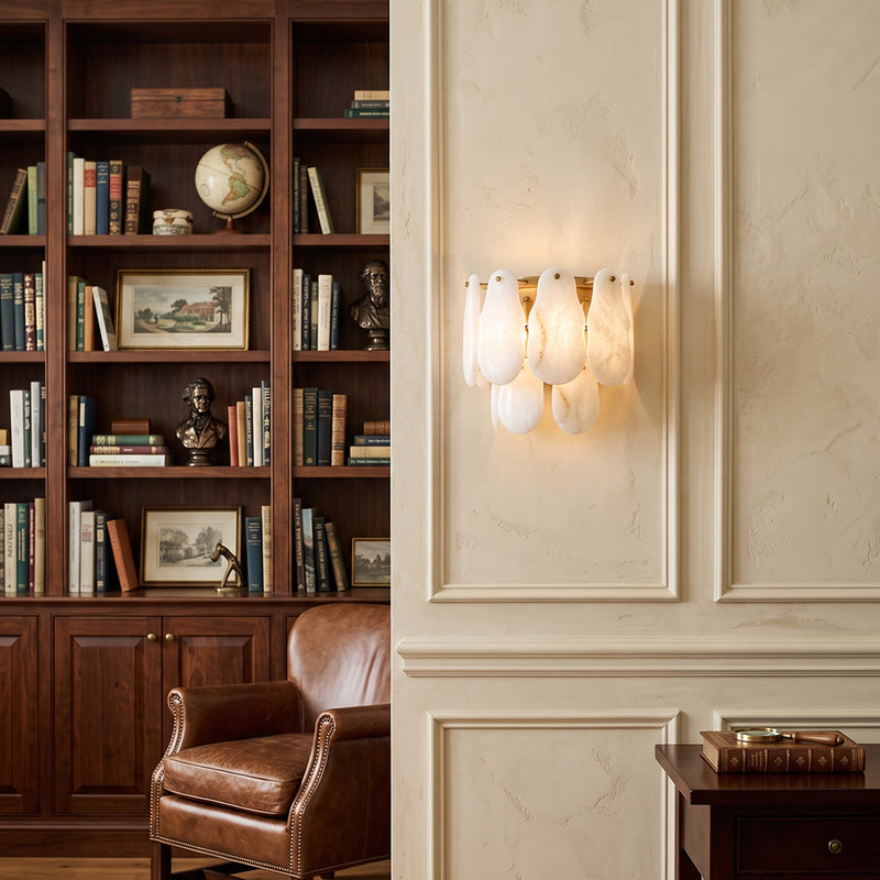 Yagla Alabaster Wall Sconce