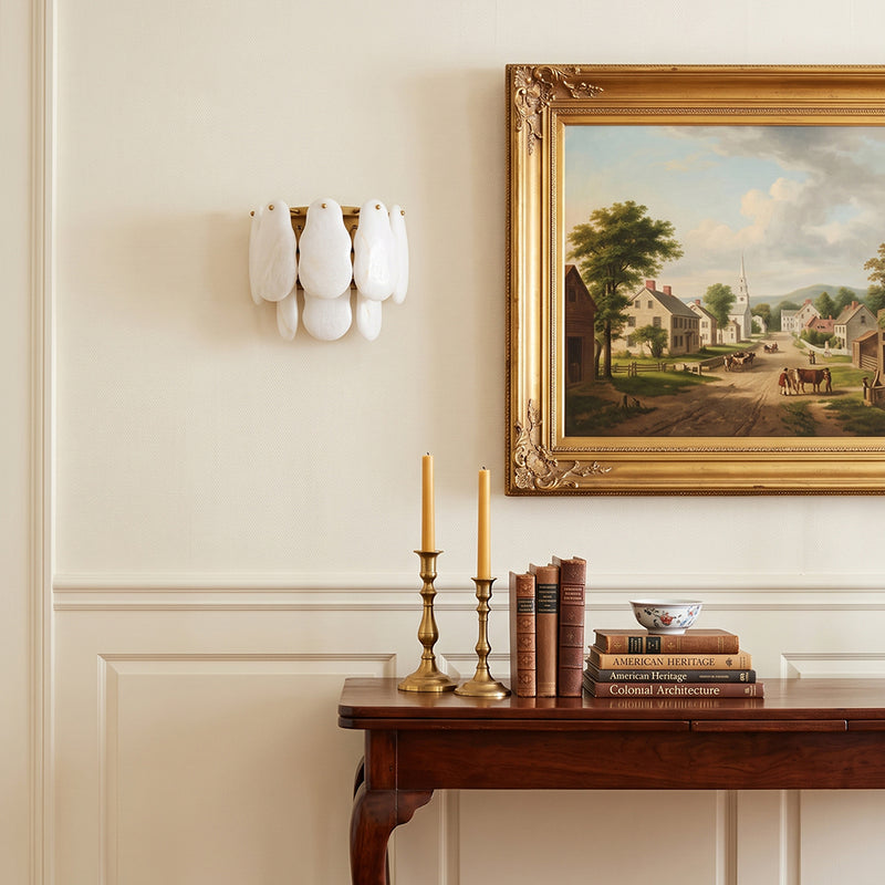 Yagla Alabaster Wall Sconce