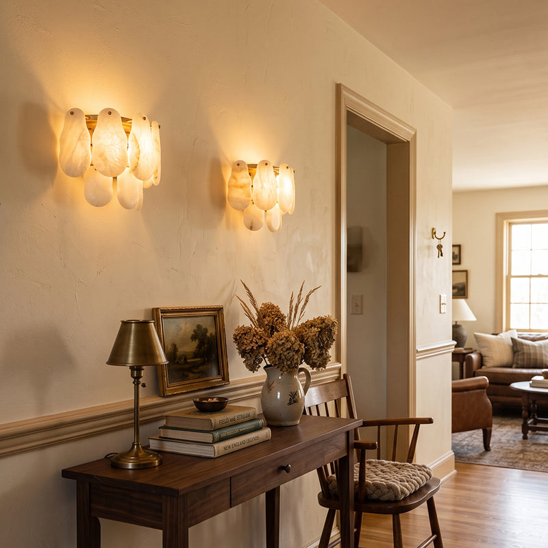 Yagla Alabaster Wall Sconce