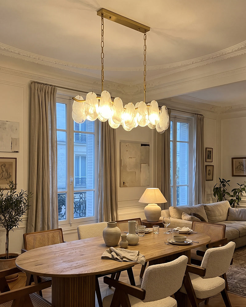 Yagla Glass Linear Chandelier