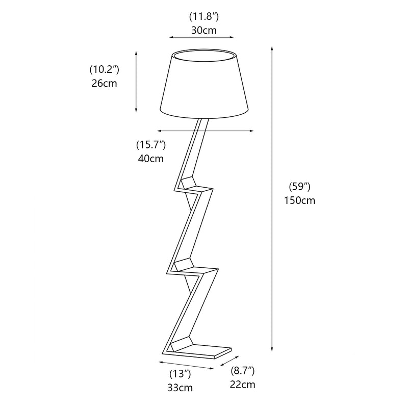 Zander Rechargeable Floor Lamp