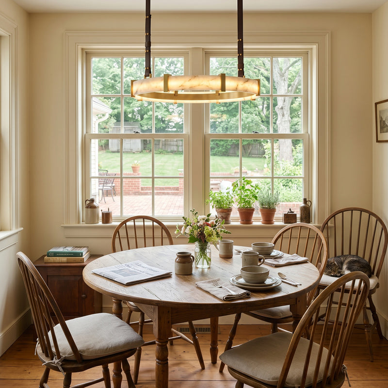 Zelda Alabaster Chandelier