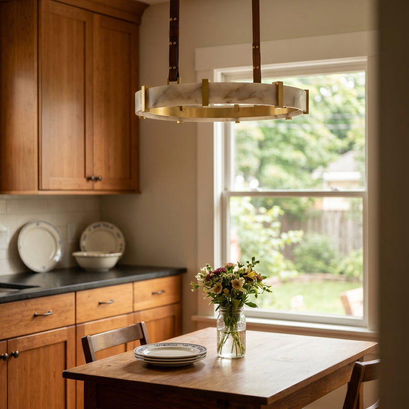 Zelda Alabaster Chandelier