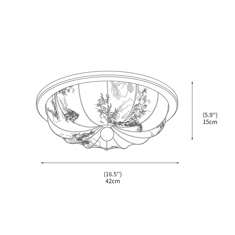 Evelune Flush Mount