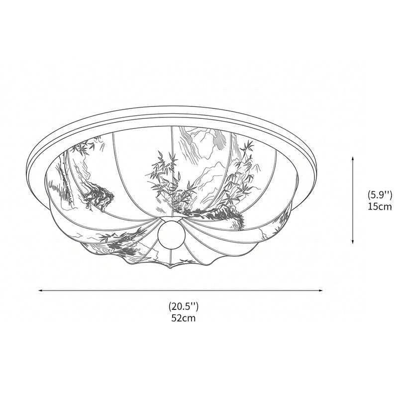 Evelune Flush Mount