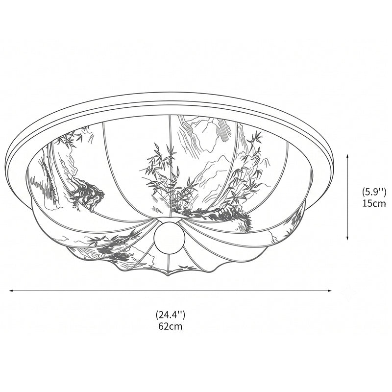 Evelune Flush Mount