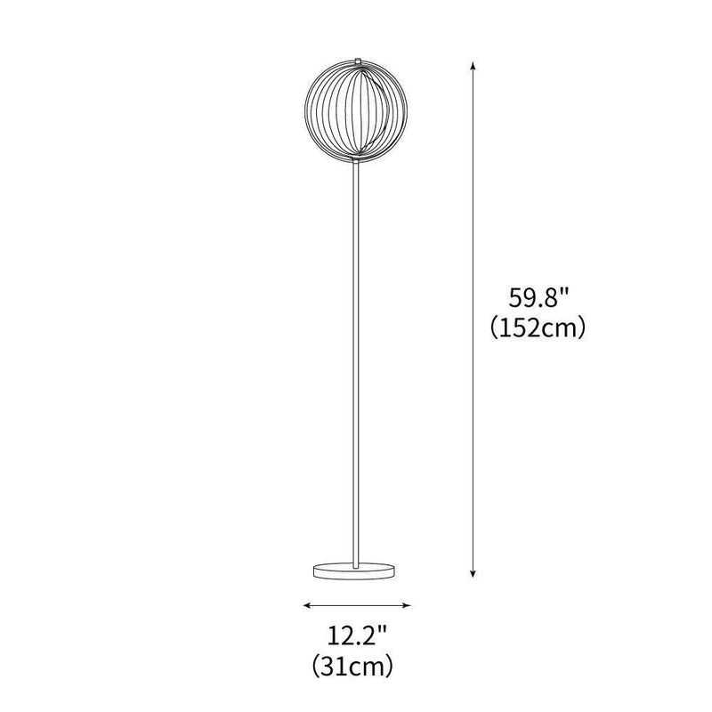 Moon Echo Floor Lamp 12.2"