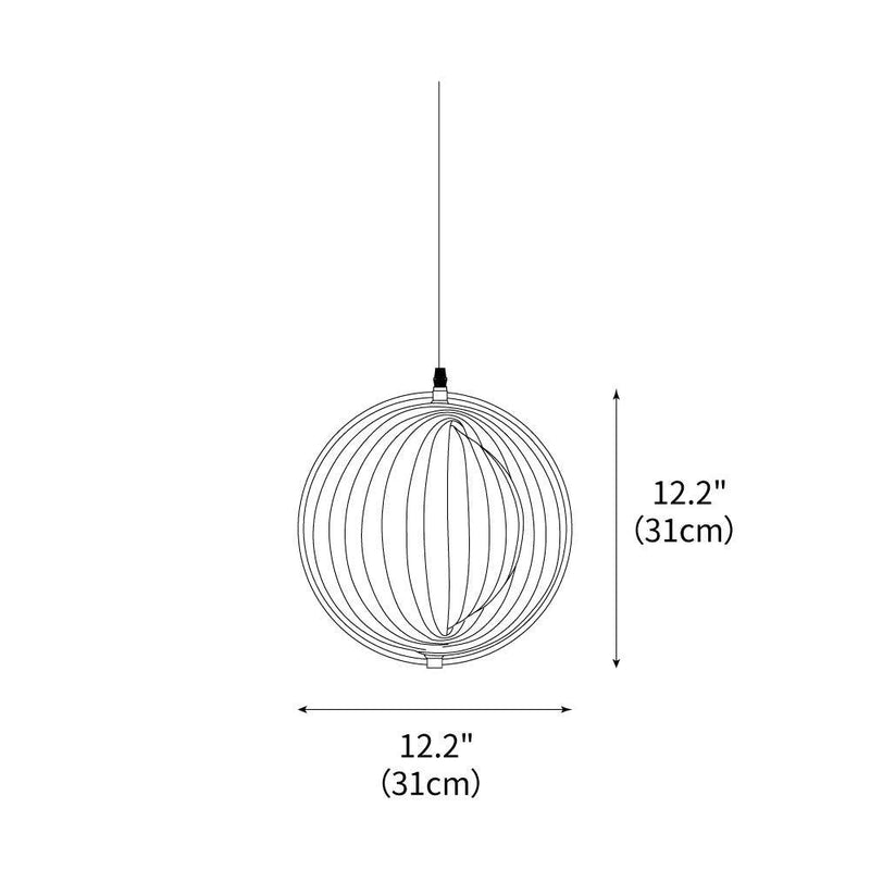 Moon Echo Pendant Lamp 12.2"