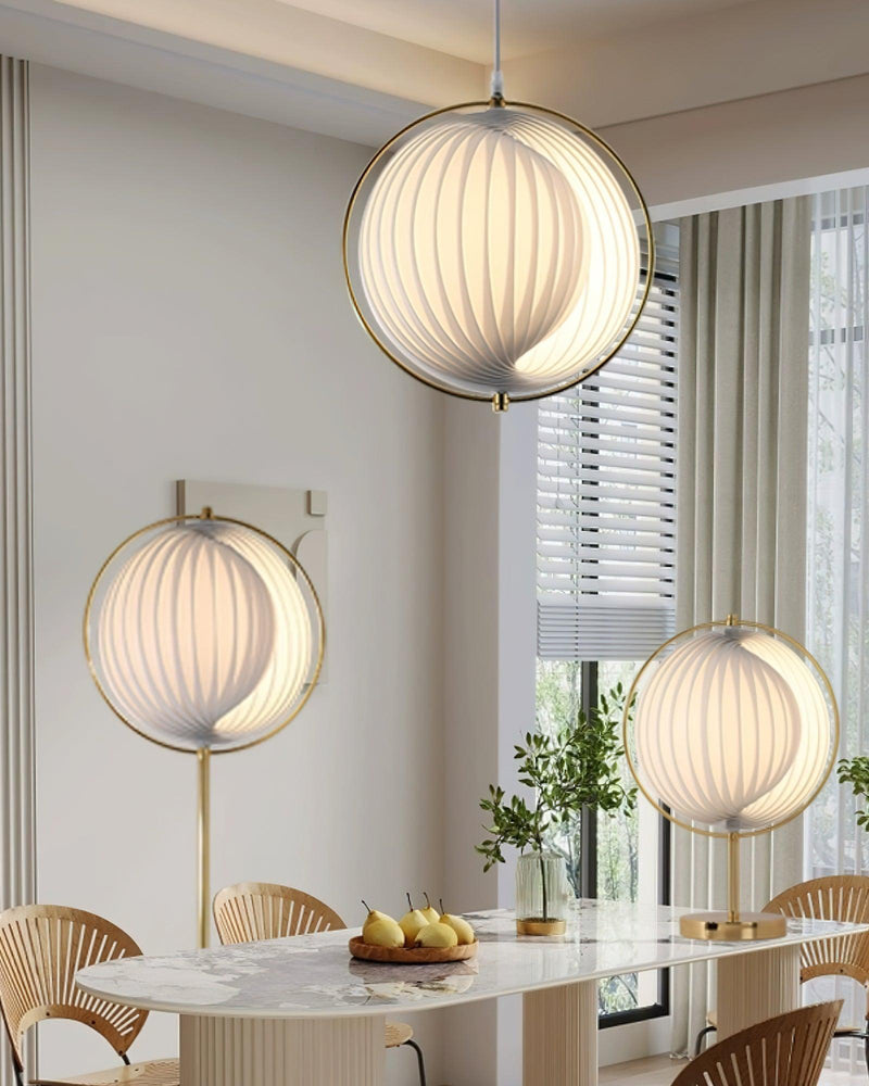 Moon Echo Floor Lamp 12.2"