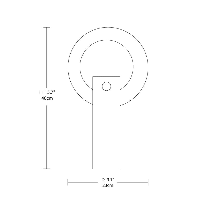 Moonlight Table Lamp 9.1"