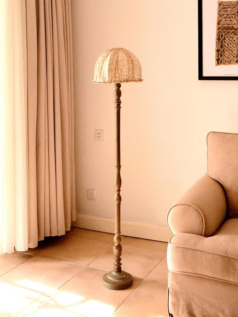 Moonshine Wood Floor Lamp 11.8"