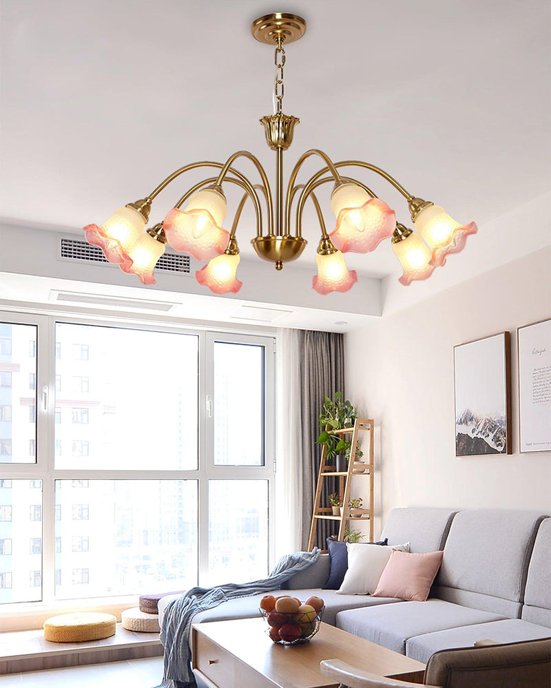 Morning Glory Chandelier
