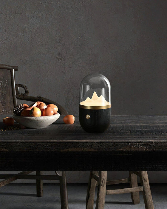 Mountain Peak Night Table Lamp