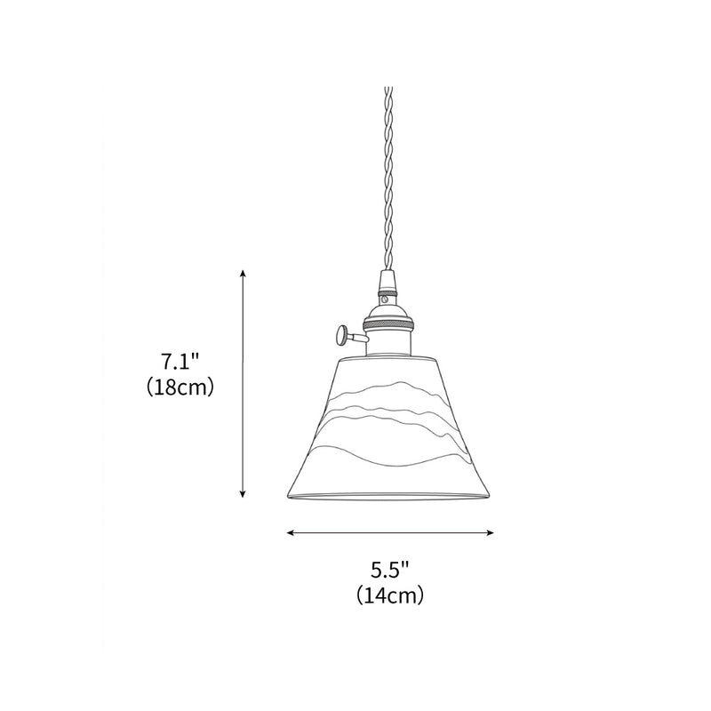 Mountains Shadow Pendant Lamp