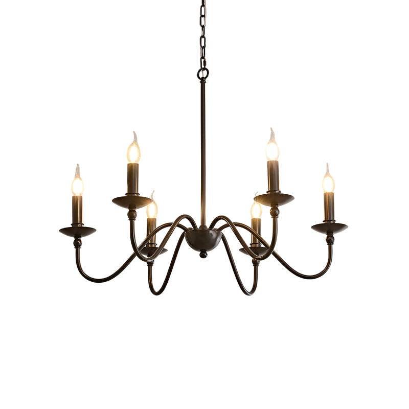 Mrhyswd Black Chandelier