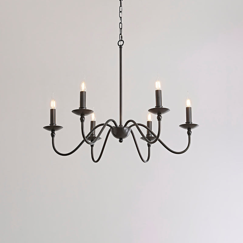Mrhyswd Black Chandelier