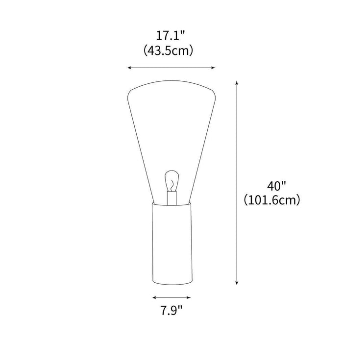 Muffins Floor Lamp 17.1"