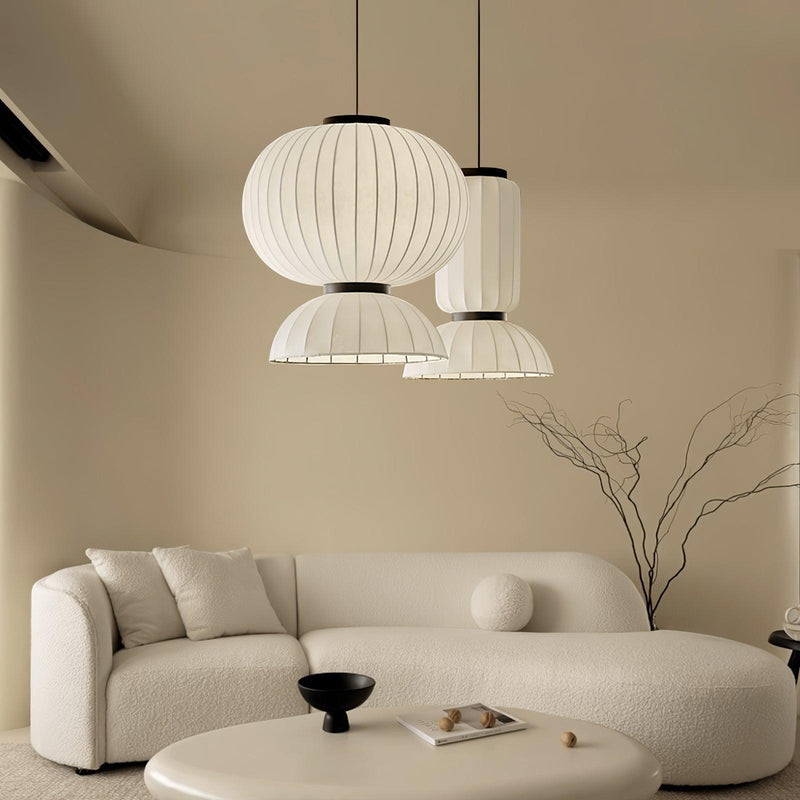 Mulberry Silk Formakami Pendant Light