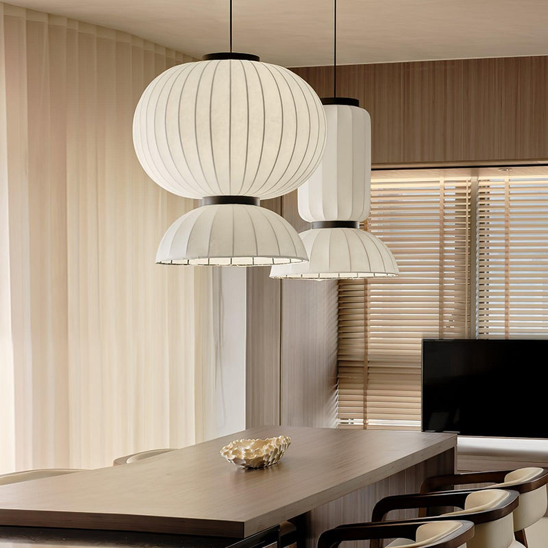 Mulberry Silk Formakami Pendant Light