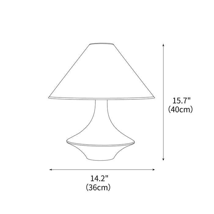 Napa Valley Table Lamp 14.2"