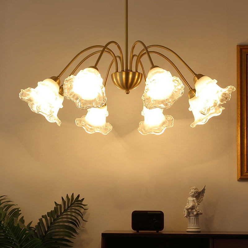 Narcissus Glass Chandelier