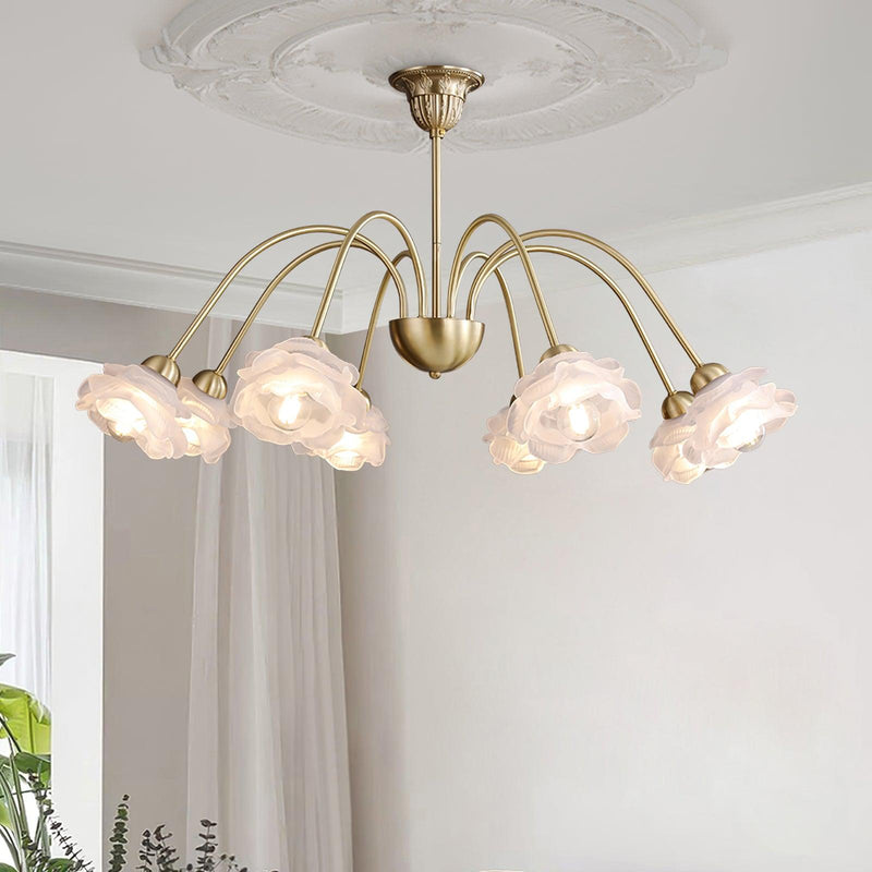 Narcissus Glass Chandelier