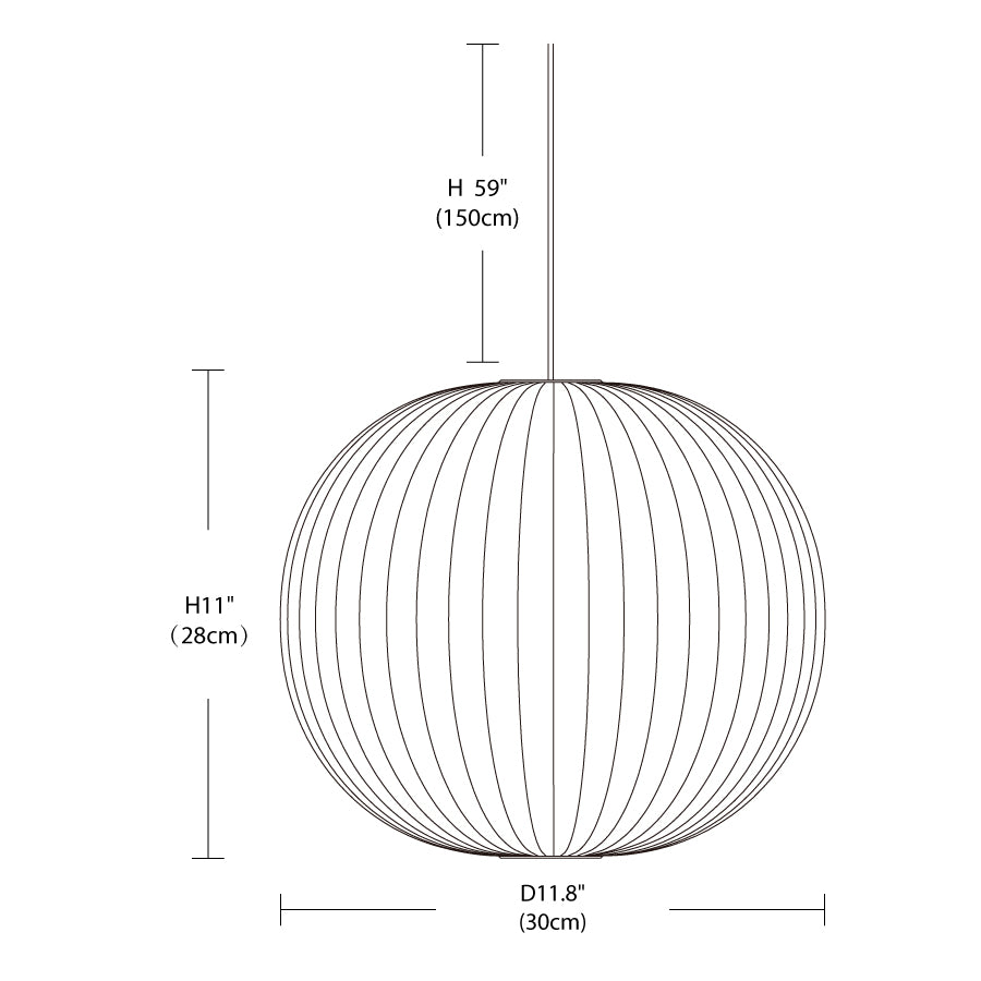Nelson Bubble Pendant Lamp — Mooiehome