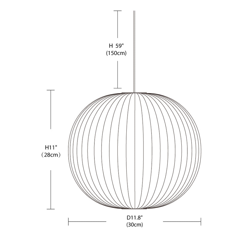 Nelson Bubble Pendant Lamp