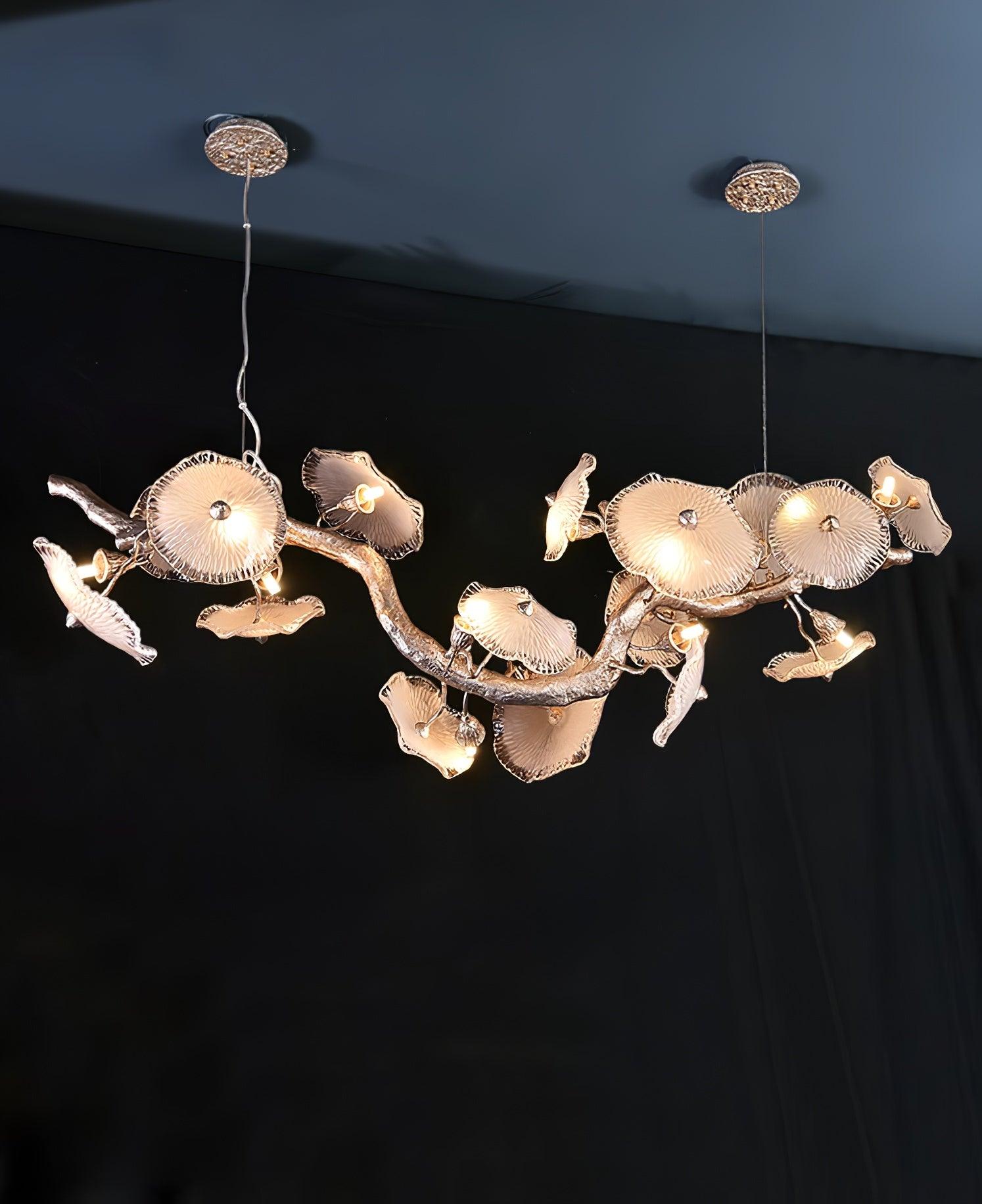 Nenufar Horizontal Chandelier – 52″ | Mooiehome