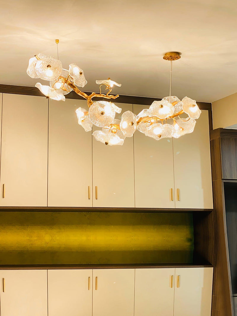 Nenufar Horizontal Chandelier