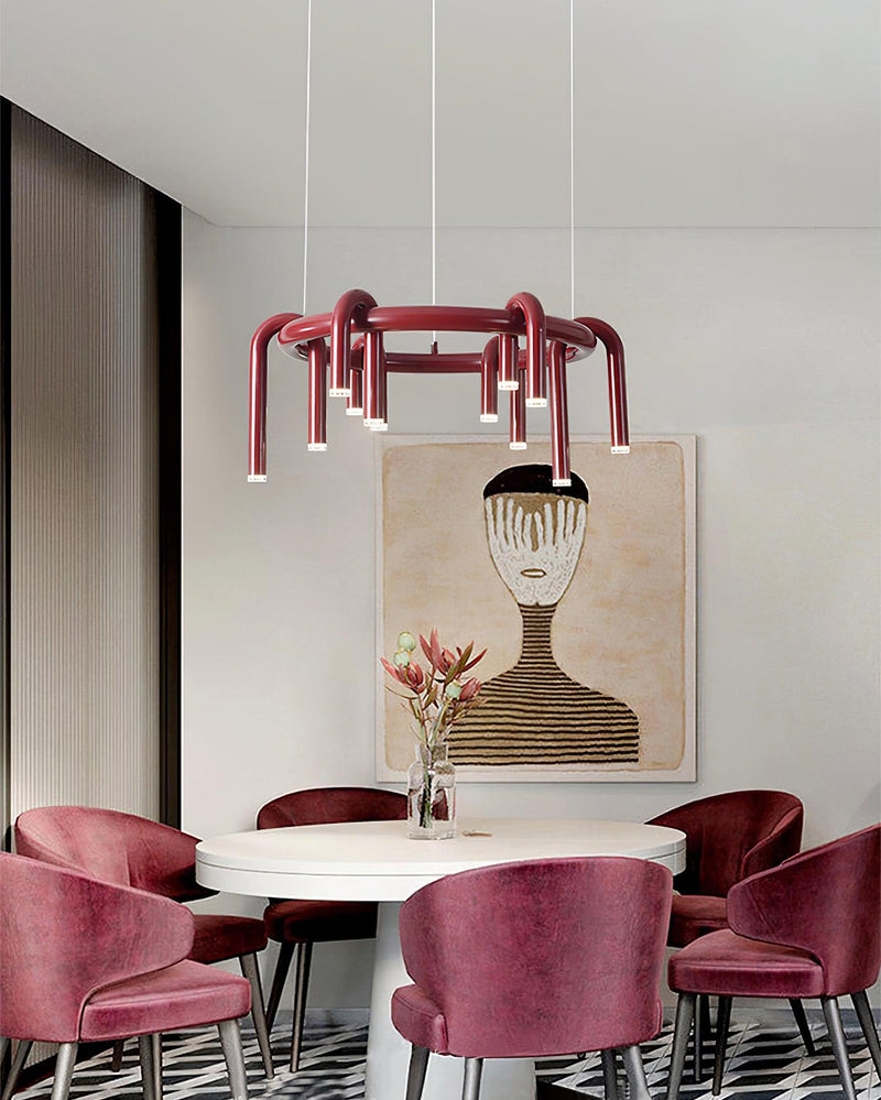 New U-Shaped Chandelier