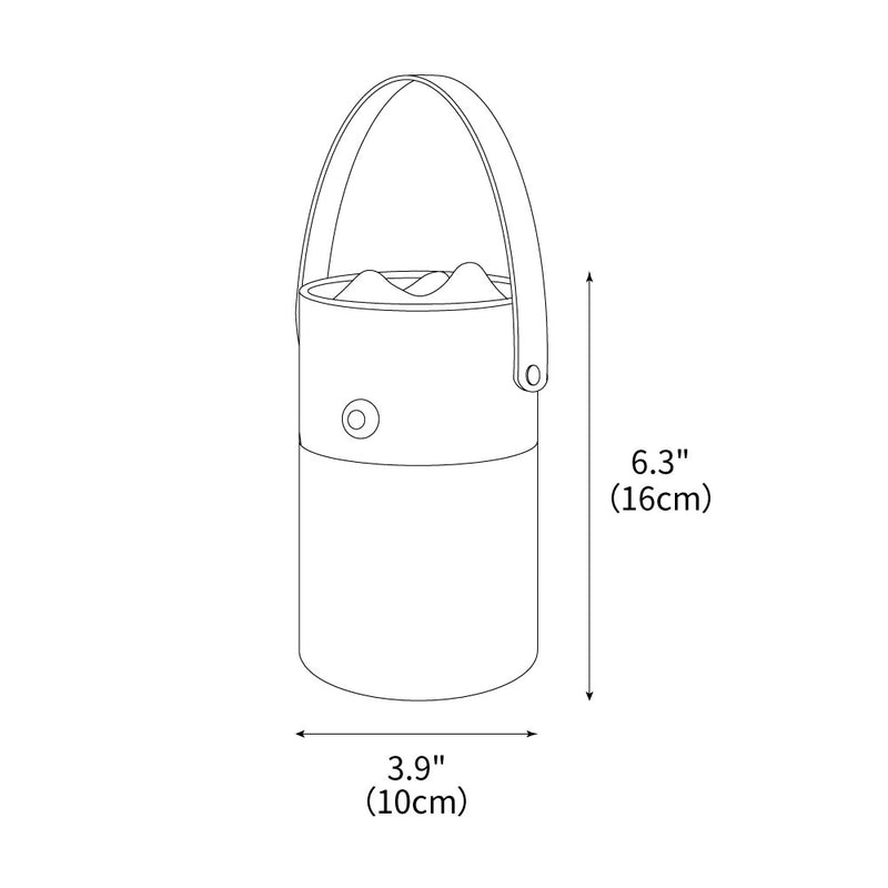 Nomad Lantern Table Lamp 3.9"
