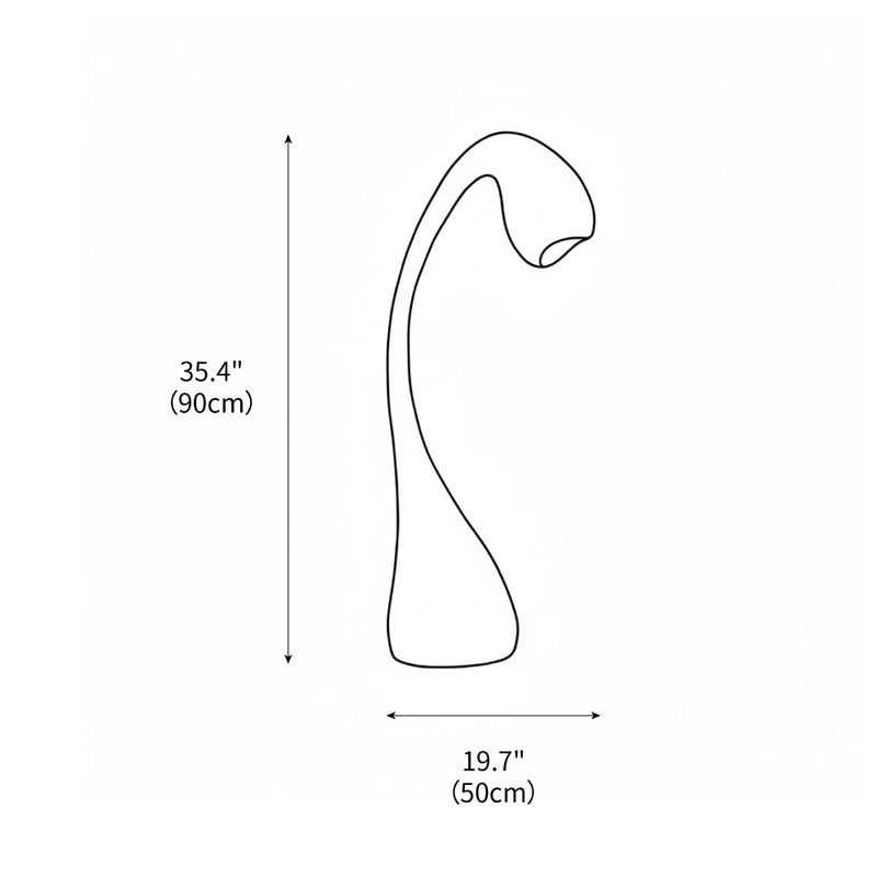 Noor Grande Sculptural Floor Lamp