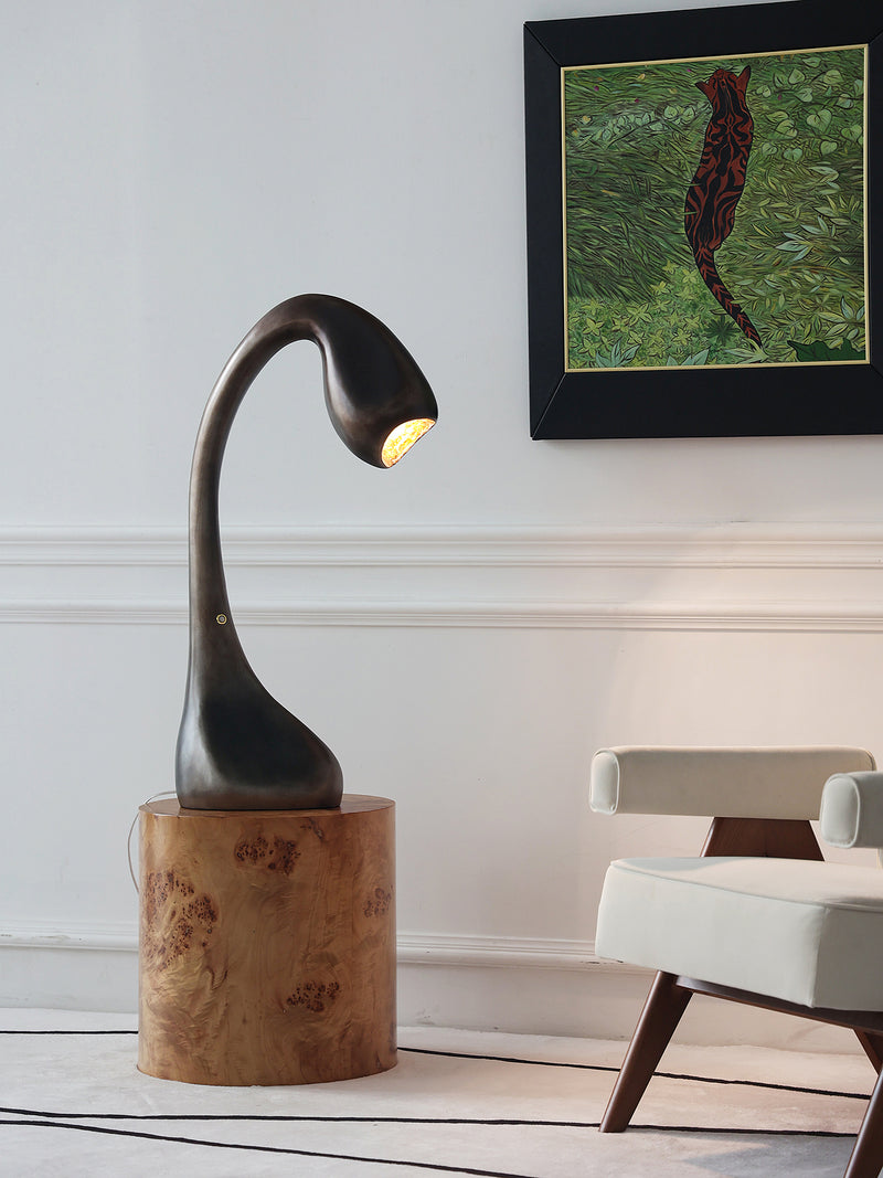 Noor Grande Sculptural Floor Lamp