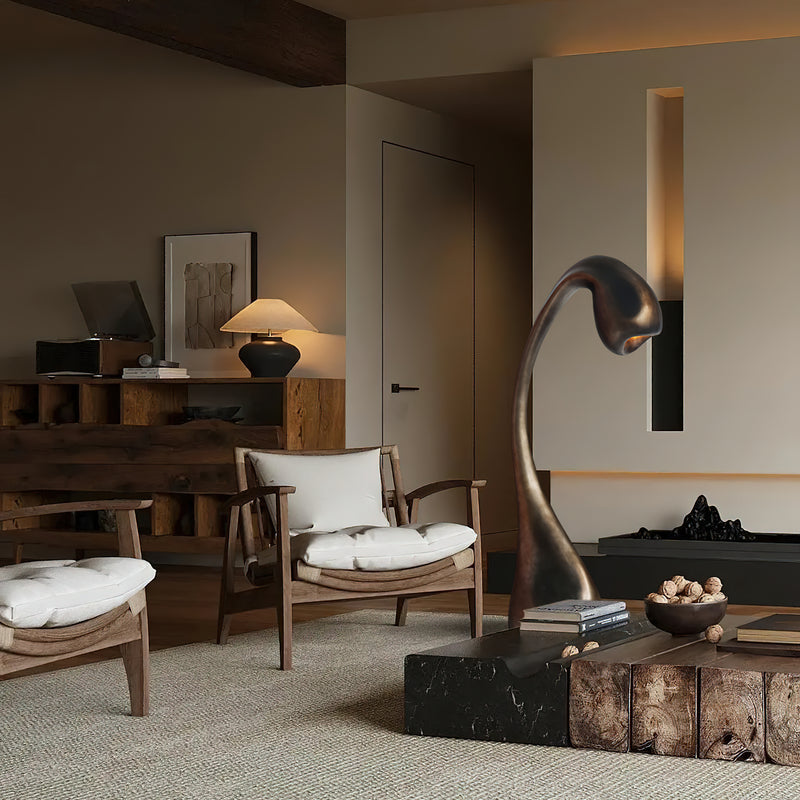 Noor Grande Sculptural Floor Lamp