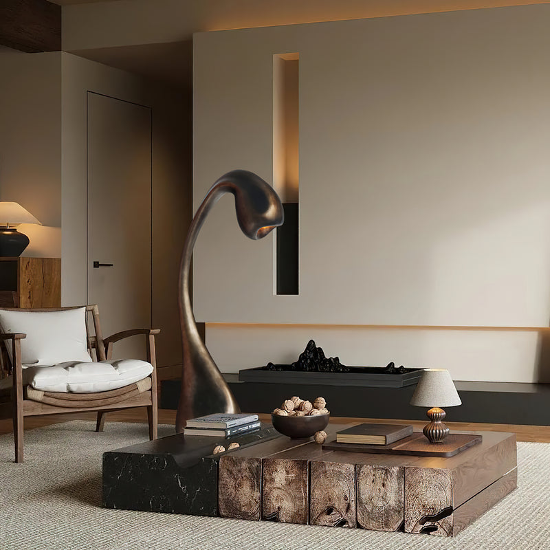 Noor Grande Sculptural Floor Lamp