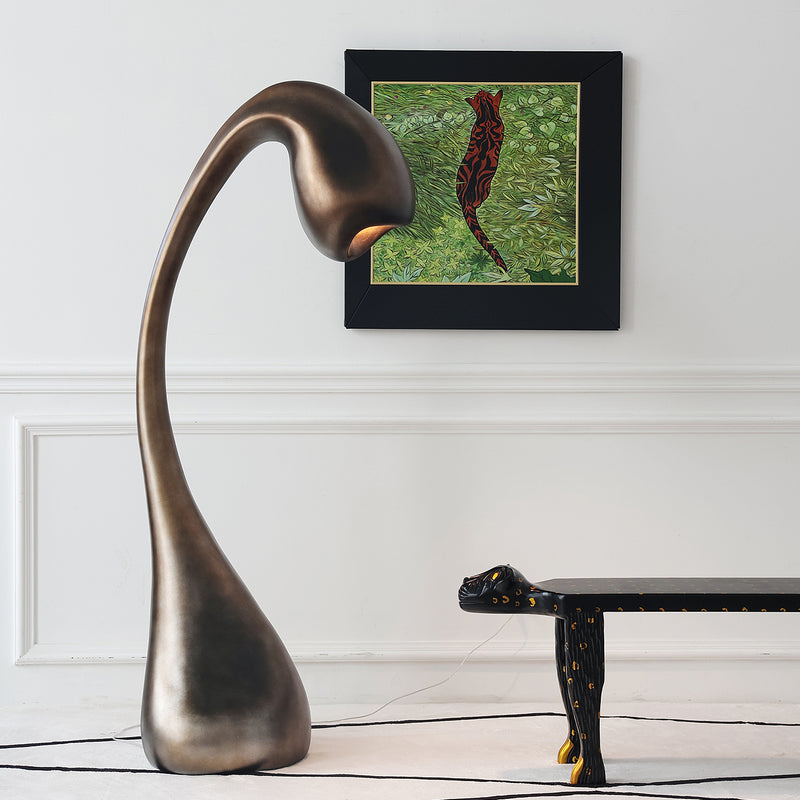 Noor Grande Sculptural Floor Lamp