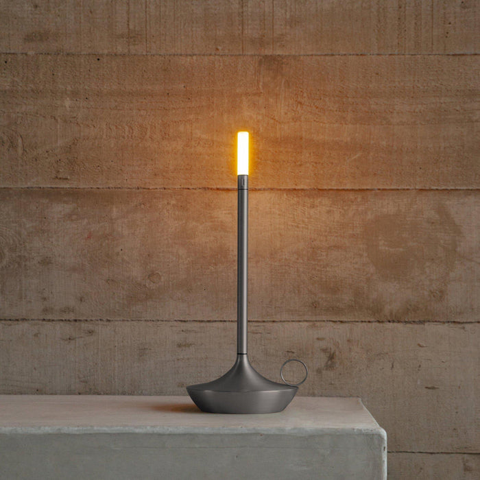 Nordic Candle Table Lamp 4.7"