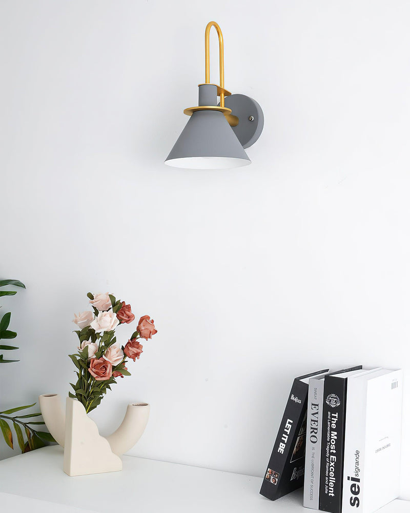 Nordic Metal Wall Sconce 8.7"