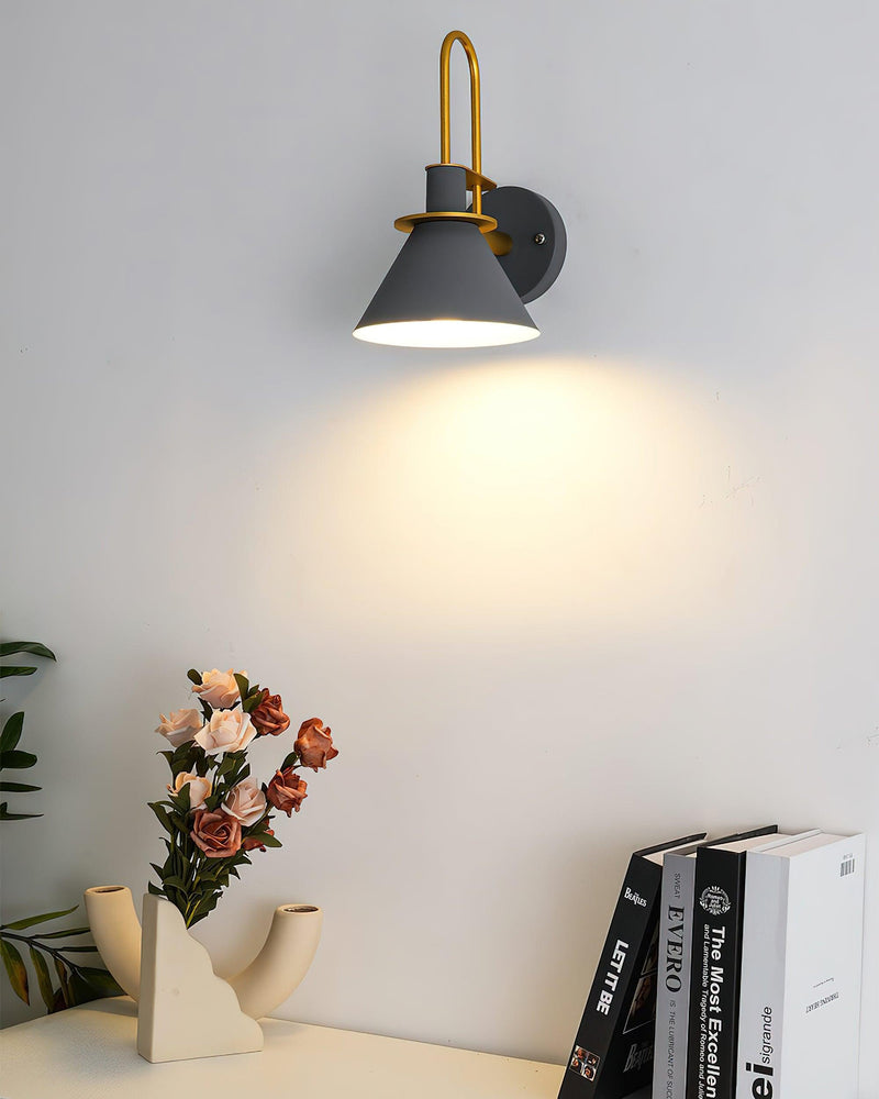 Nordic Metal Wall Sconce 8.7"