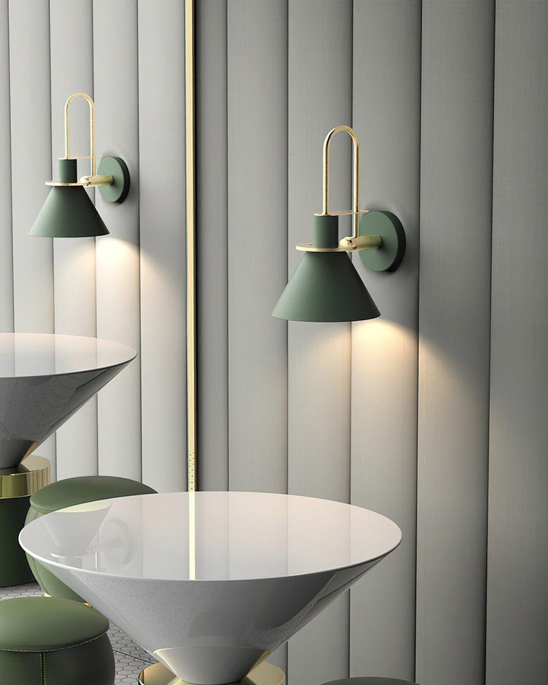 Nordic Metal Wall Sconce 8.7"