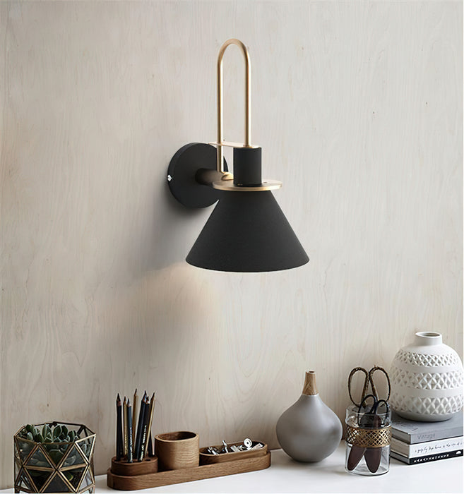 Nordic Metal Wall Sconce 8.7"