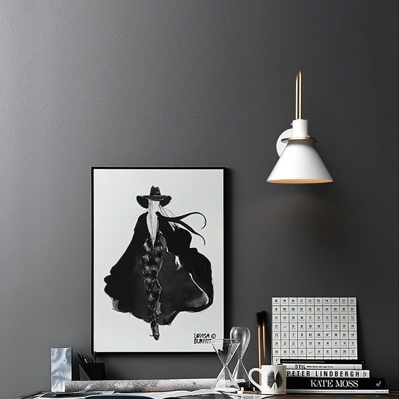 Nordic Metal Wall Sconce 8.7"