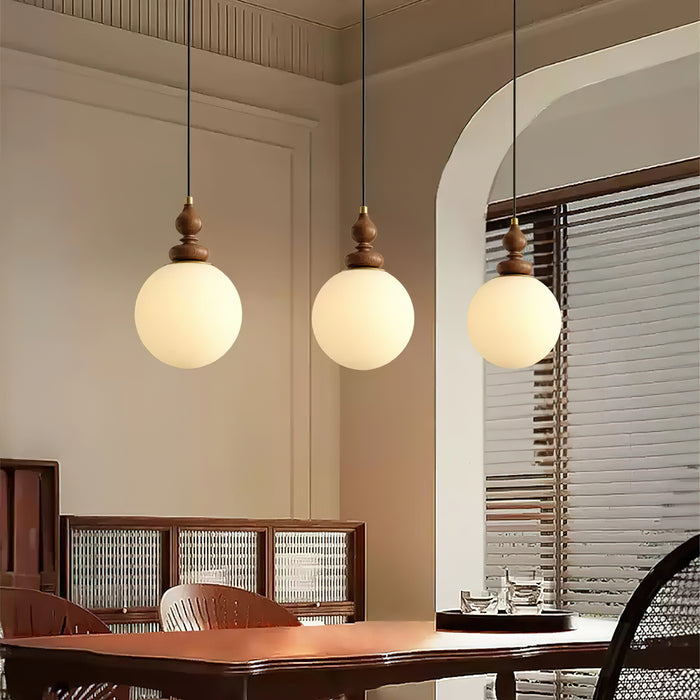 Nordic Orb Pendant Light 7.1"