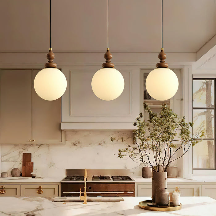 Nordic Orb Pendant Light 7.1"