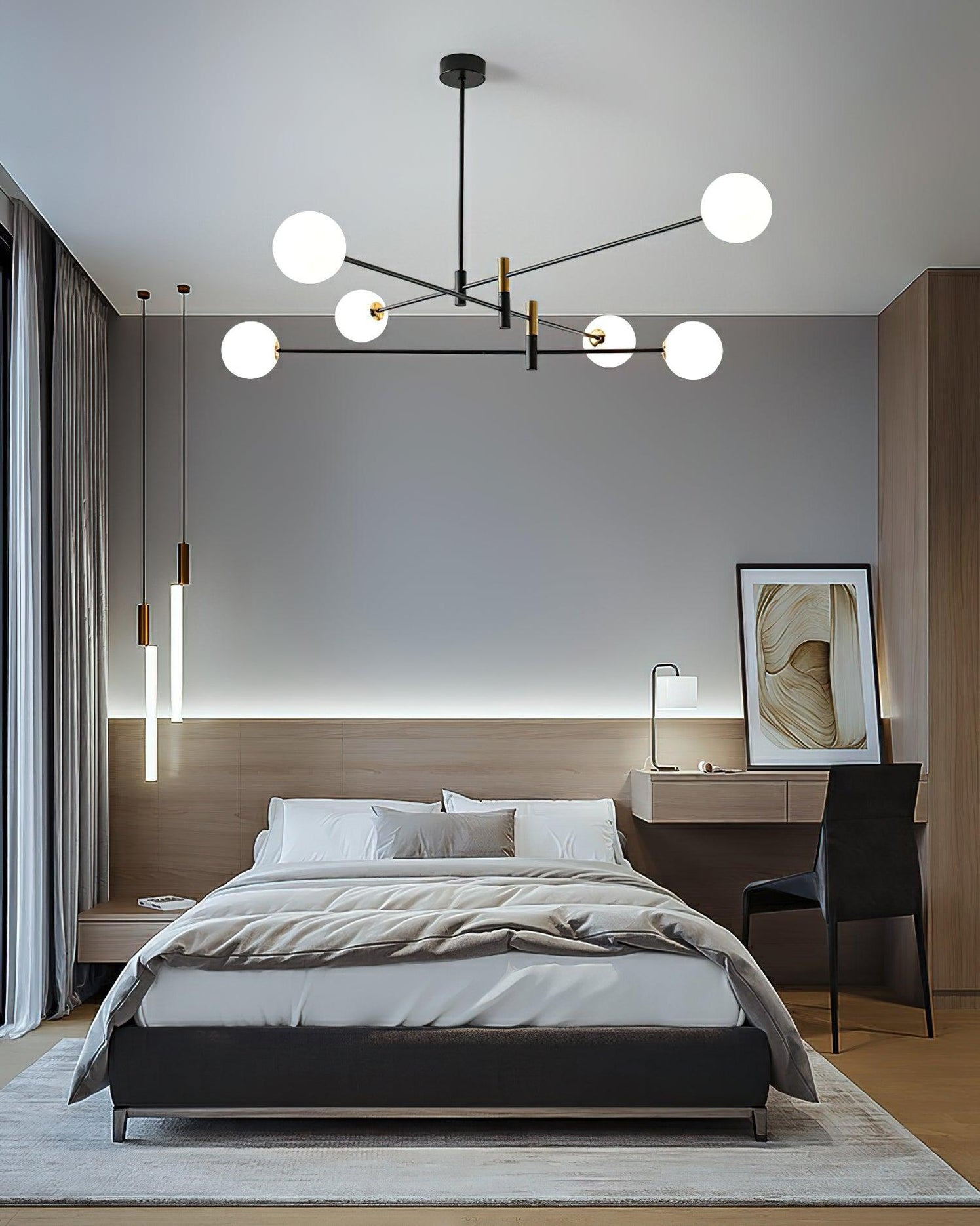 Octagonal Ball Chandelier — Mooiehome