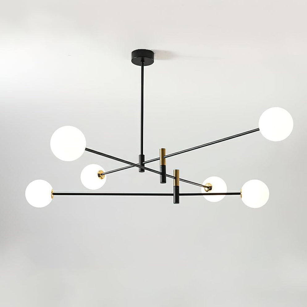 Octagonal Ball Chandelier — Mooiehome