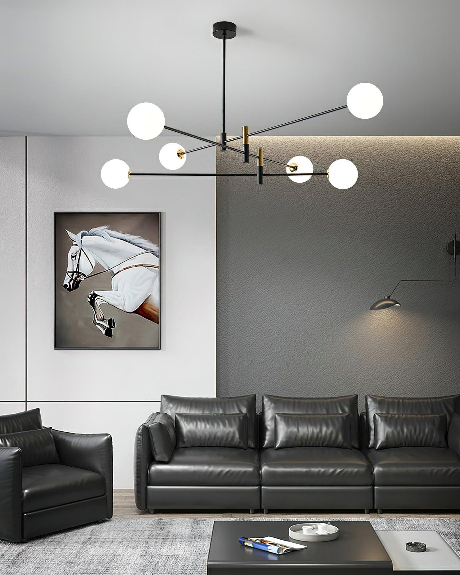 Octagonal Ball Chandelier — Mooiehome