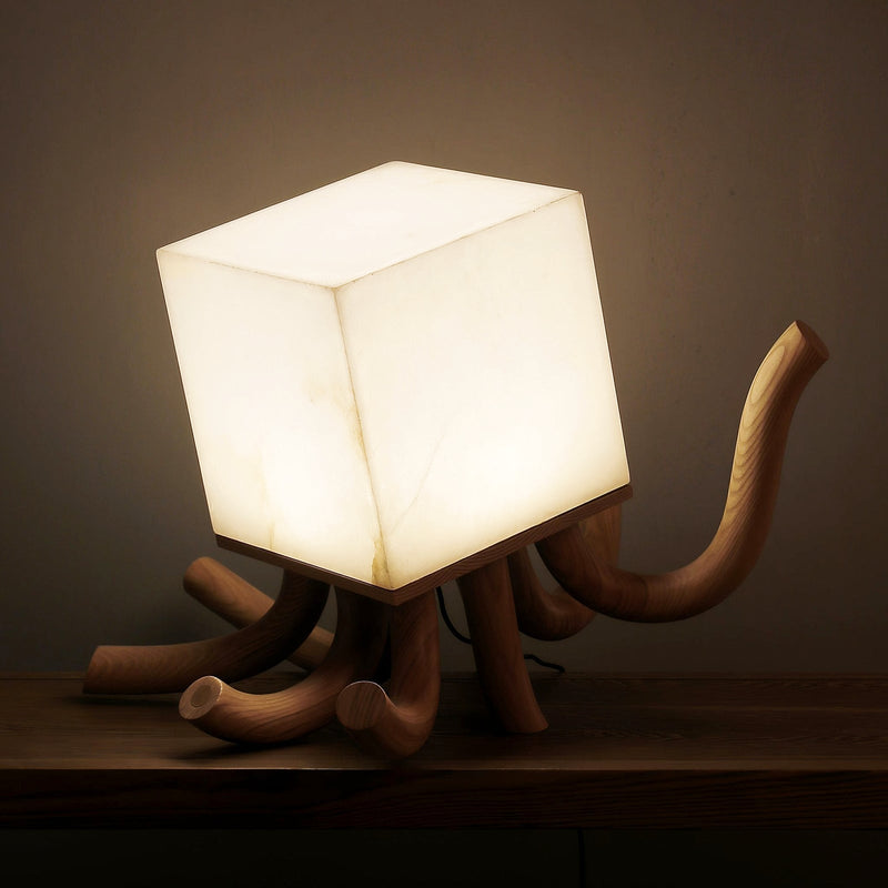 Octavia Alabaster Table Lamp