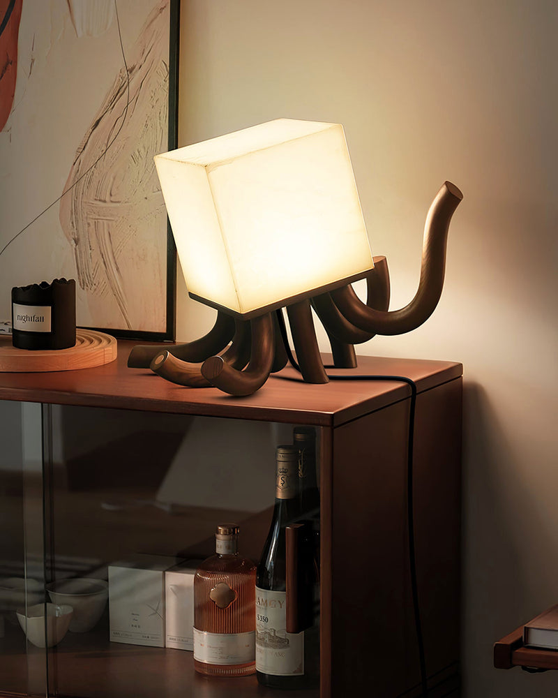 Octavia Alabaster Table Lamp